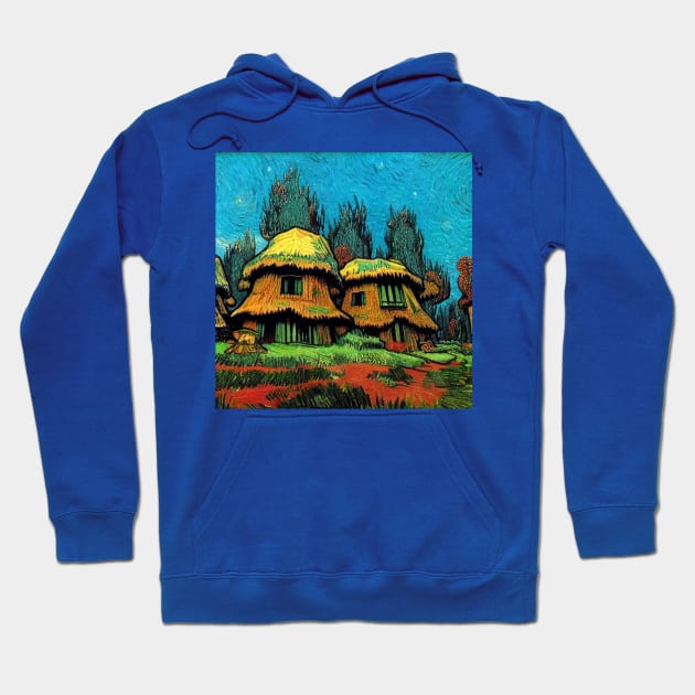 Starry Night in Kashyyyk Hoodie by Grassroots Green